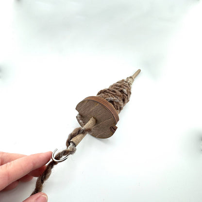 Birch Top Whorl Drop Spindle