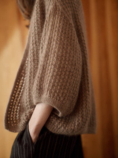 Entwined: Cables, Lace and Knitted Textures