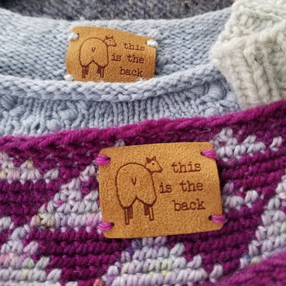Katrinkles "This is the Back" Set of 4 Tags