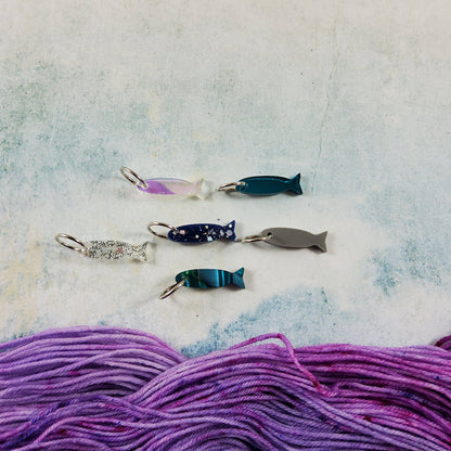 Katrinkles Fish Stitch Marker Set