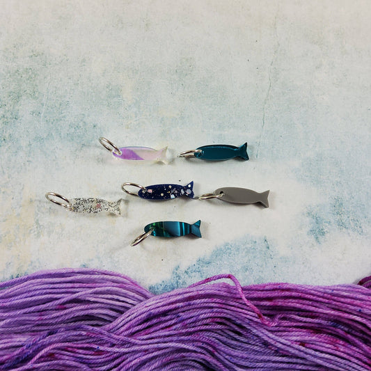 Katrinkles Fish Stitch Marker Set