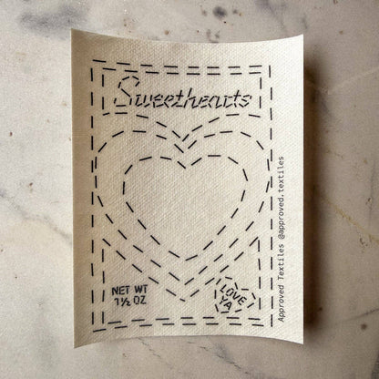 Approved Textiles Sweethearts and Red Hots :: Visible Mending Transfers
