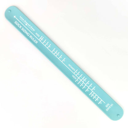 Sock Sizing Ruler - Sock Knitting Bracelet Ruler