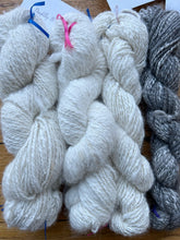 Load image into Gallery viewer, Angora Handspun and Millspun by Daylilly B True Angoras
