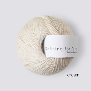 Knitting for Olive Cotton Merino (fingering)