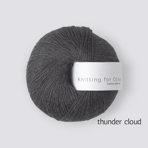 Knitting for Olive Cotton Merino (fingering)