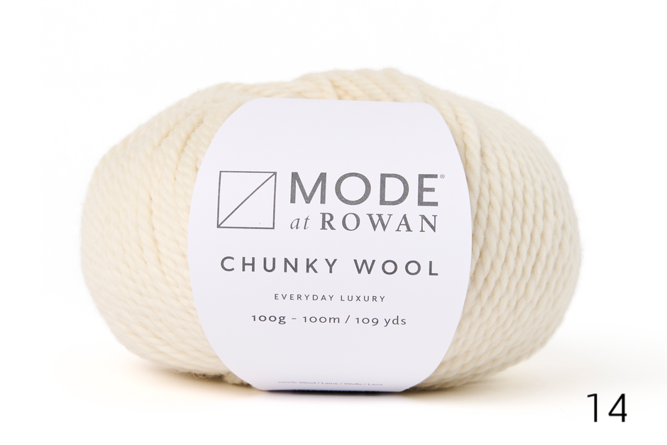 Mode at Rowan Chunky Wool in shade 14