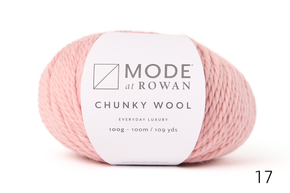 Mode at Rowan Chunky Wool in shade 17