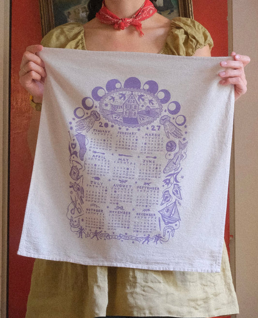 2027 Tea Towel Calendars by Addie Best