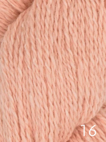Queenland Lapin fingering weight angora blend yarn in shade 16