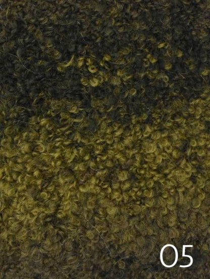 Jody Long Loop Alpaca wool blend boucle yarn in color 05