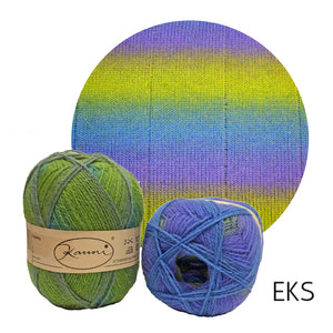 Kauni Effektgarn and Solids (sport/DK)