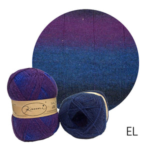 Kauni Effektgarn and Solids (sport/DK)