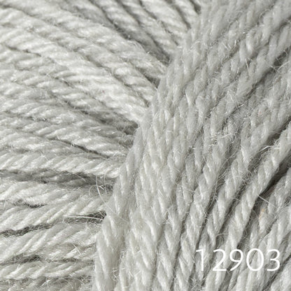 Berroco Biella merino silk mohair yarn in 12903 gray