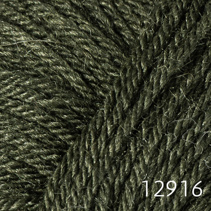 Berroco Biella merino silk mohair yarn in 12916 olive
