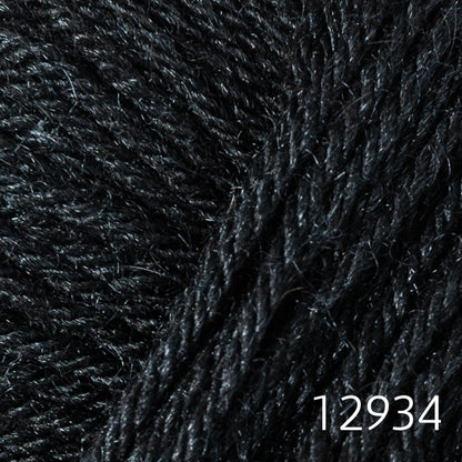 Berroco Biella merino silk mohair yarn in 12934 onyx