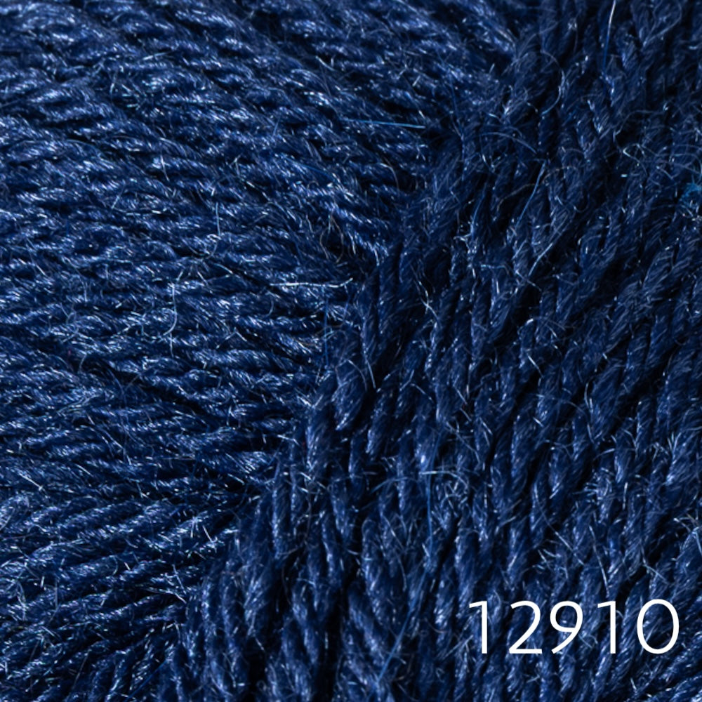 Berroco Biella merino silk mohair yarn in 12910 royal blue