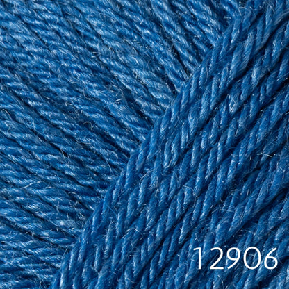 Berroco Biella merino silk mohair yarn in 12906 cornflower