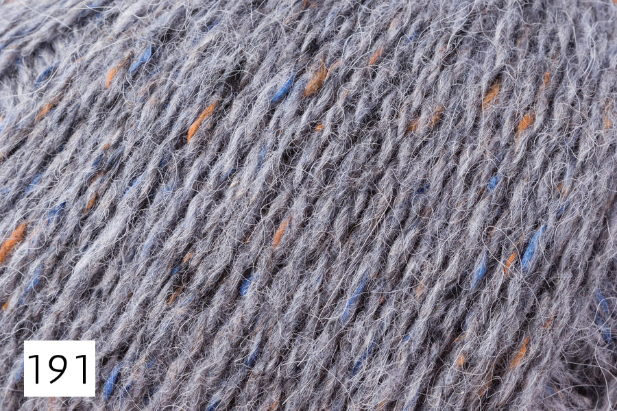 Rowan Felted Tweed wool alpaca dk yarn in color 191