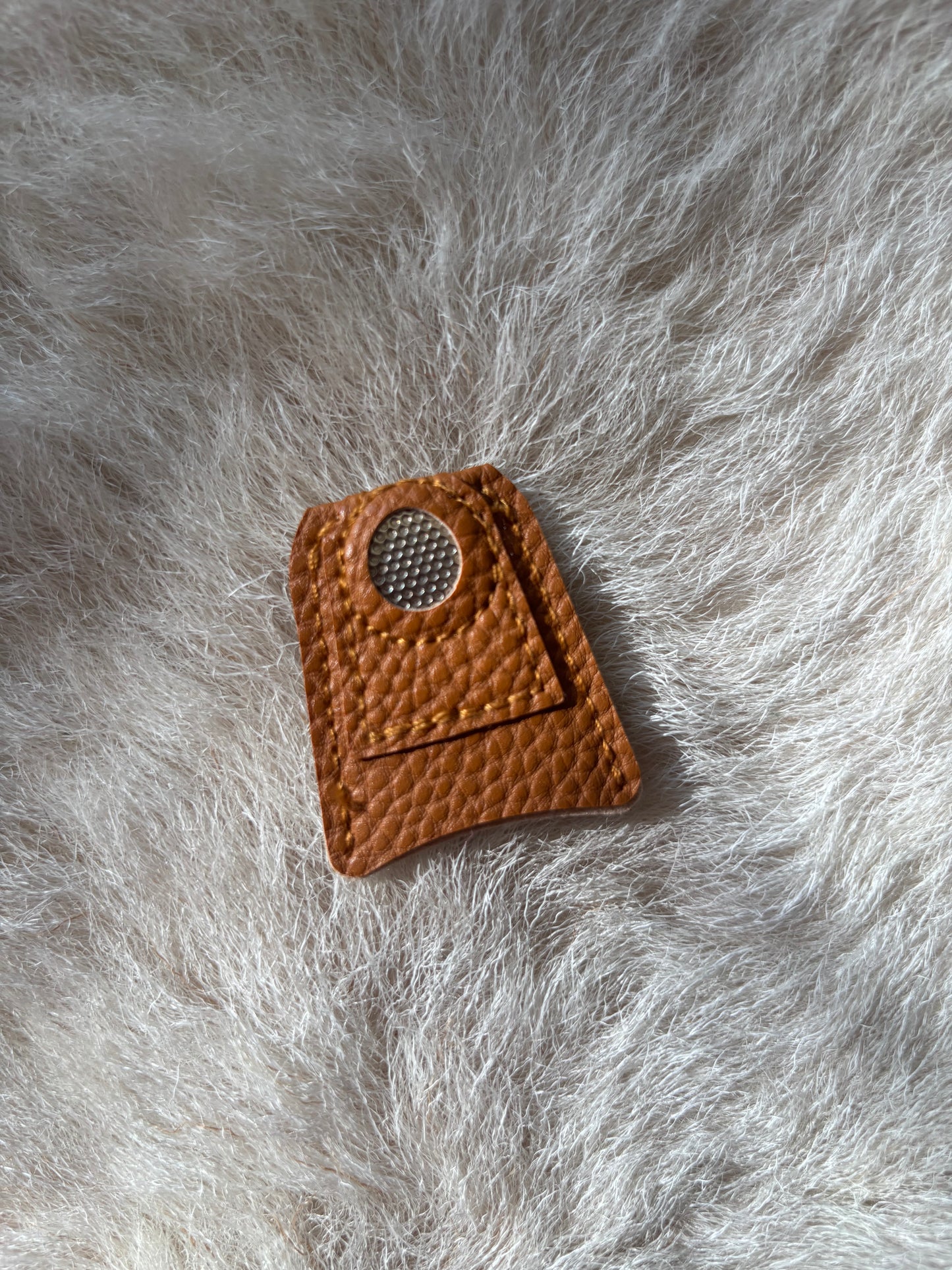 Faux Leather Thimble