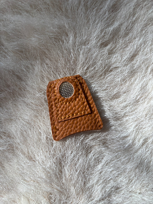 Faux Leather Thimble