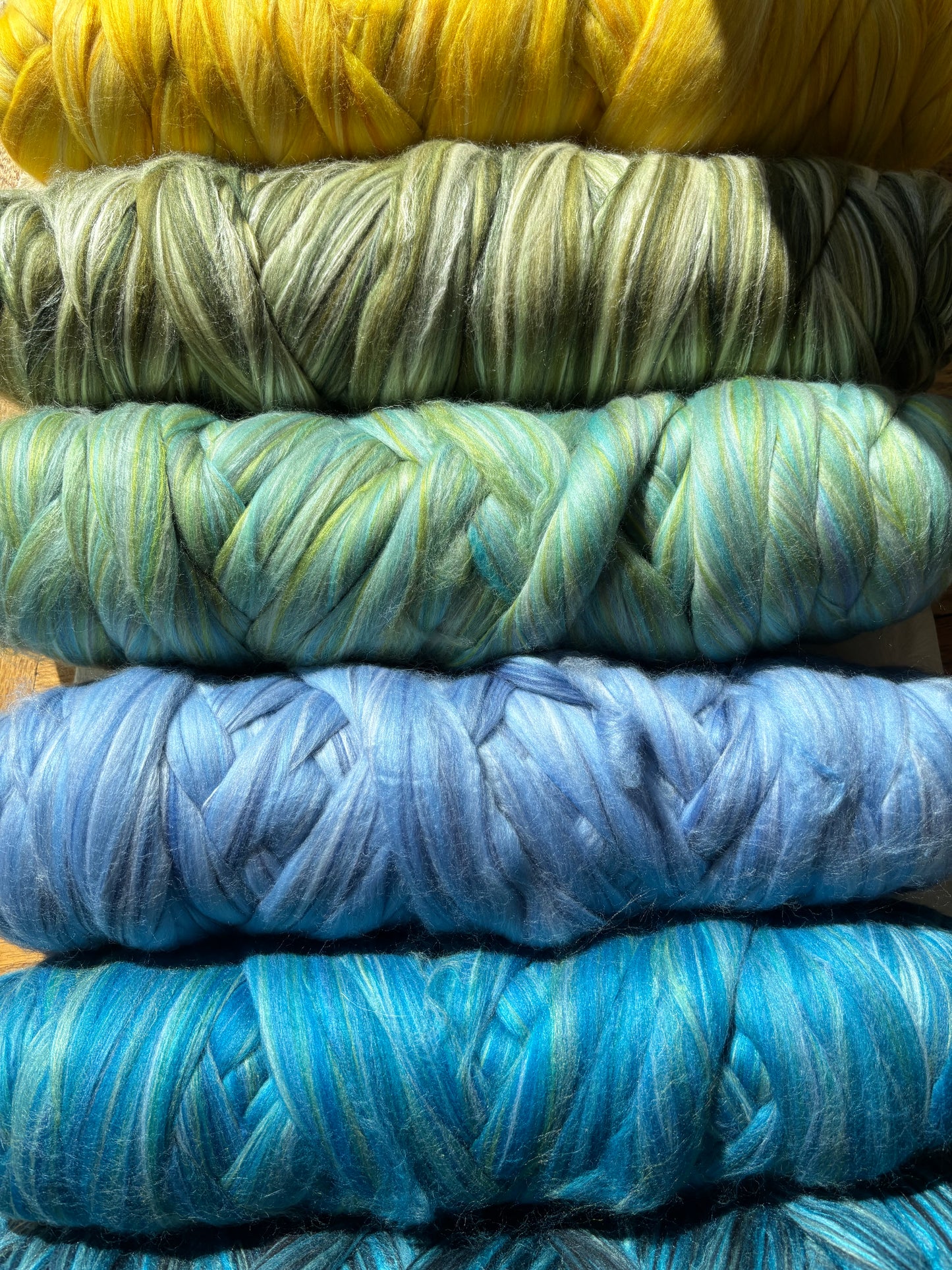 Fine Italian Merino Spinning Top