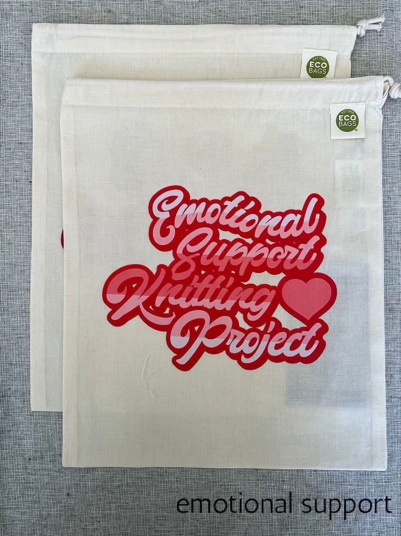 emotional support knitting project