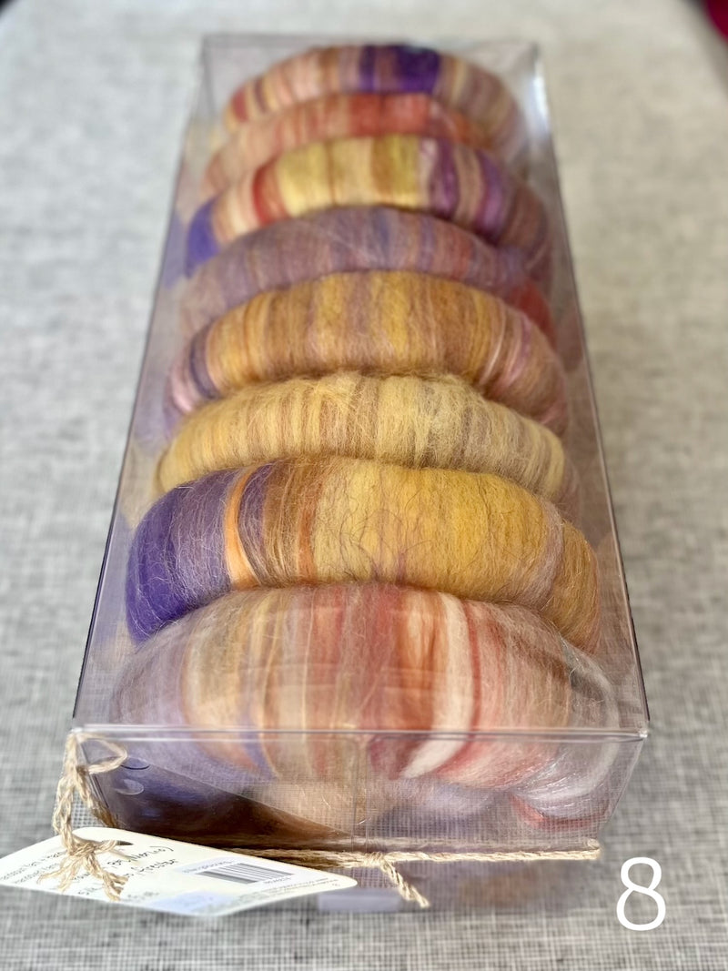 8 lilac/gold/orange 4.5 oz