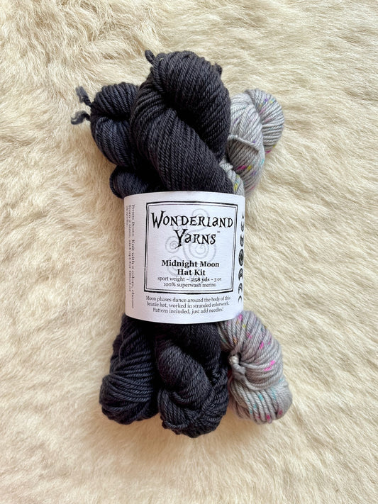 Frabjous Fibers Midnight Moon Hat Kit