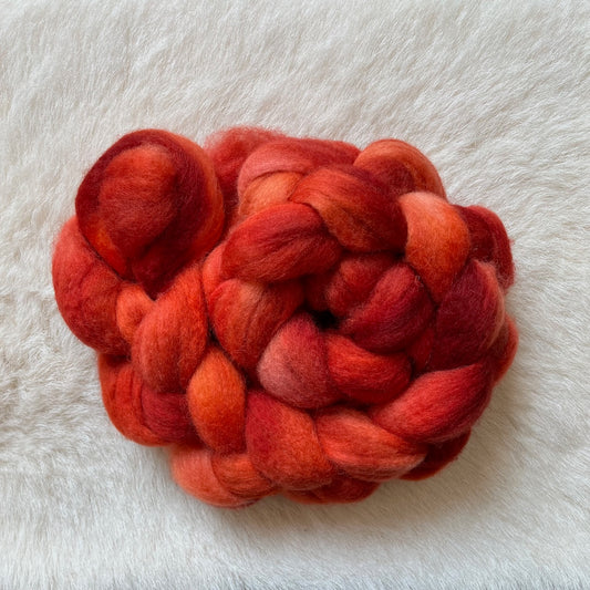 Hand Painted BFL Roving Braids
