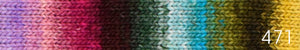 Noro Kureyon (heavy worsted/aran)