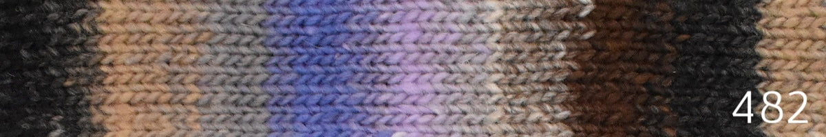 Noro Kureyon (heavy worsted/aran)