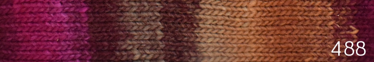 Noro Kureyon (heavy worsted/aran)
