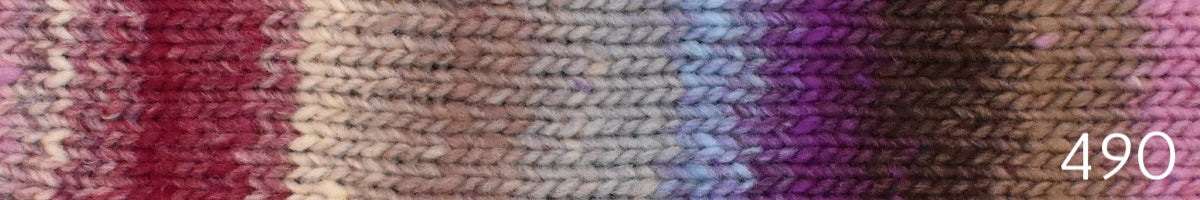 Noro Kureyon (heavy worsted/aran)