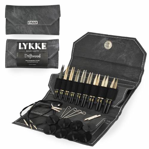 Lykke Wood Interchangeable Knitting Needle Sets