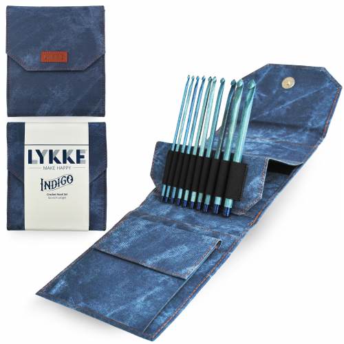 LYKKE Indigo 6" Crochet Hook Set