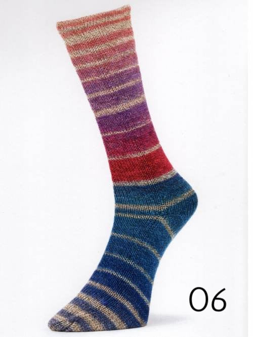 Laines du Nord Nordik Socks fingering weight sock yarn in color 06