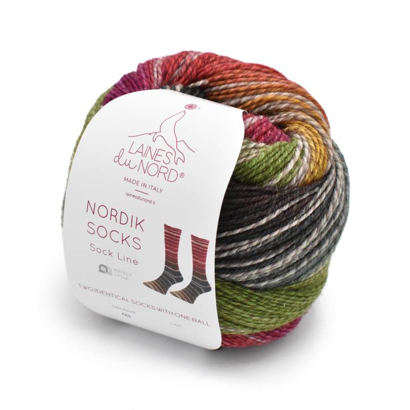 Laines du Nord Nordik Socks fingering weight sock yarn