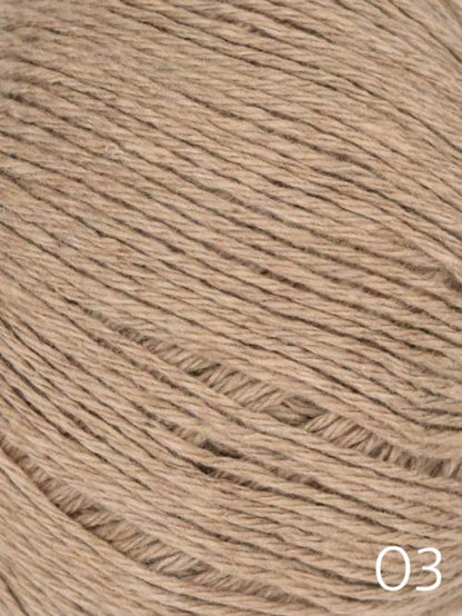 Juniper Moon Farm Piedmont cashmere silk merino yarn in color 03