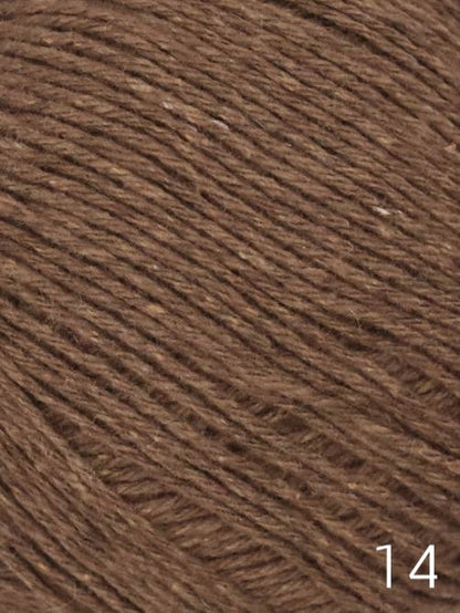 Juniper Moon Farm Piedmont cashmere silk merino yarn in color 14