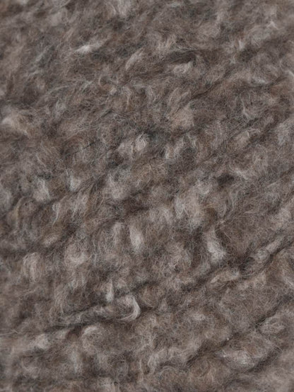Rambouillet Air by Juniper Moon Farms bulky weight wool, cotton, and nylon blend yarn in shade 2008. 