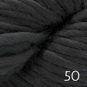 Cascade Magnum super bulky 100% wool yarn in color 50 black