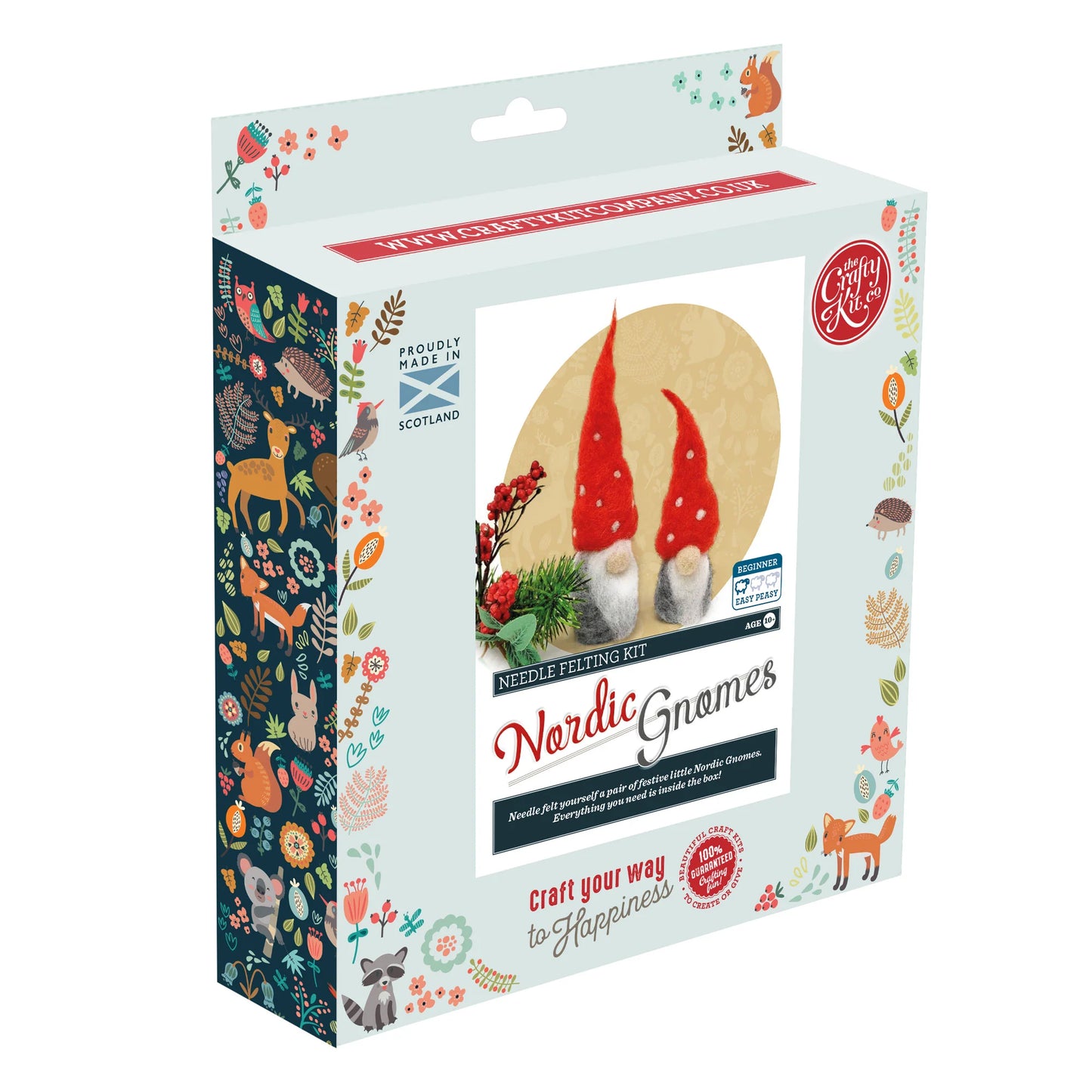 Needle Felting Craft Kits by The Crafty Kit Co.