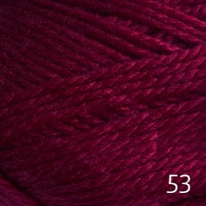 Cascade Pacific Chunky bulky weight yarn, a soft merino wool and acrylic blend in color 53 beet