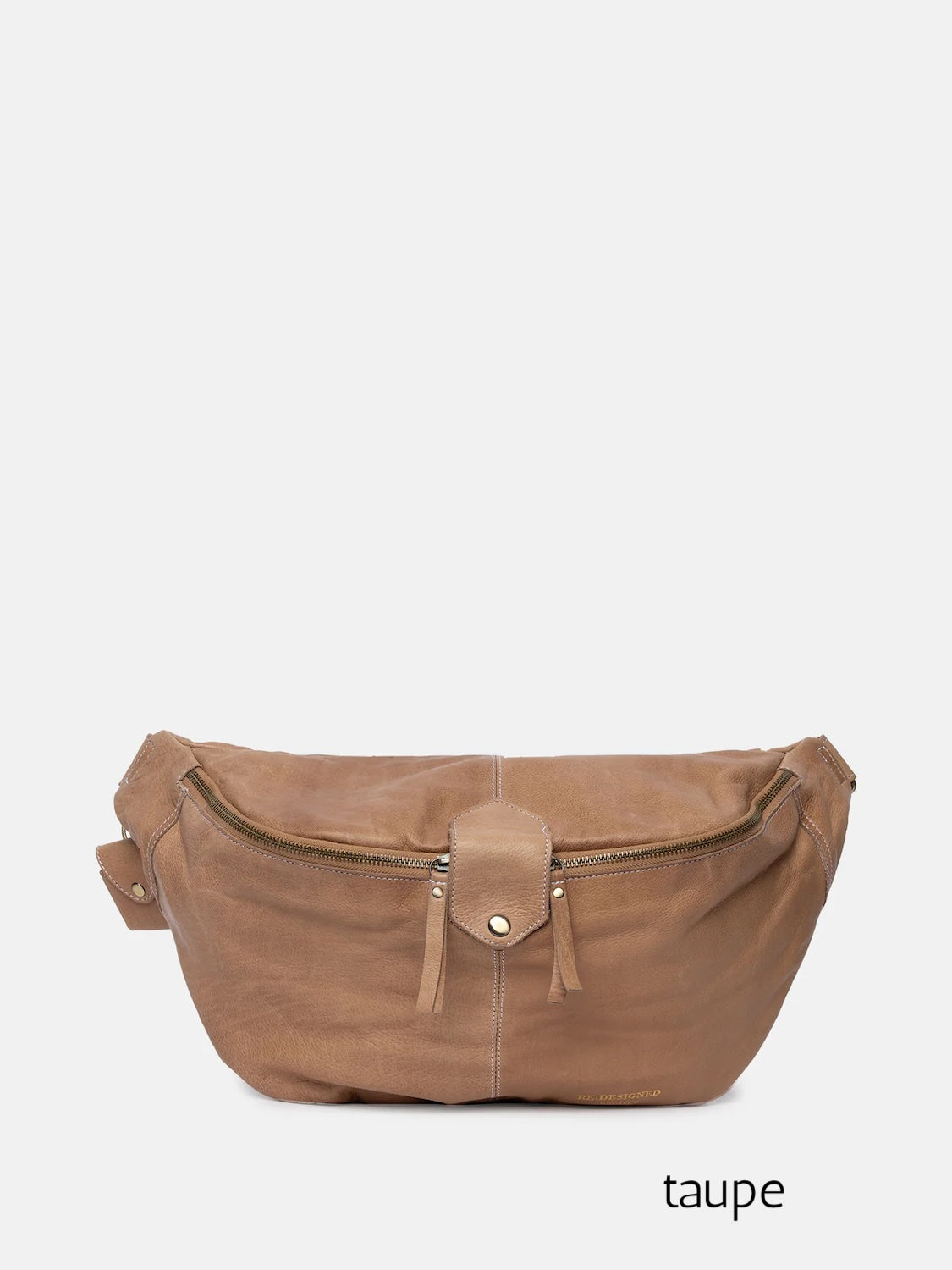 Re:designed Project 96 leather bag in taupe