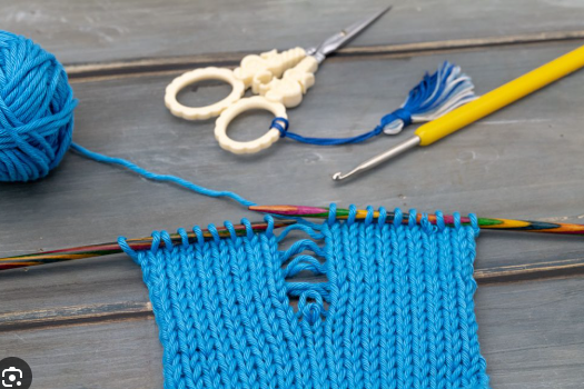 Fixing Knitting Mistakes April 15, 10:30-12:00