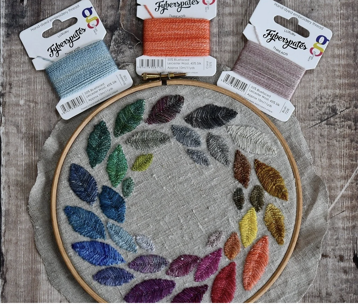 Fyberspates Gleem Embroidery Threads