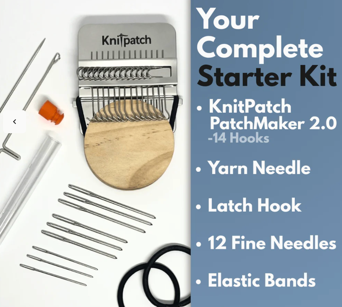 Knit Patch weaving loom