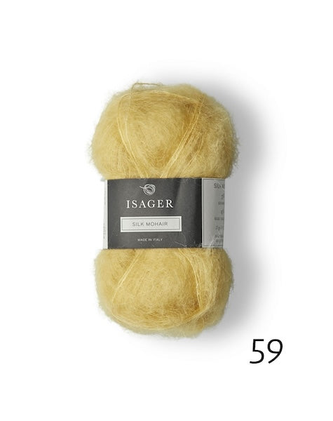 Silk Mohair by Isager (lace) – Heavenly Yarns / Fiber of Maine Silk Mohair by Isager (lace) – Heavenly Yarns / Fiber of Maine