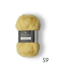 Silk Mohair by Isager (lace)